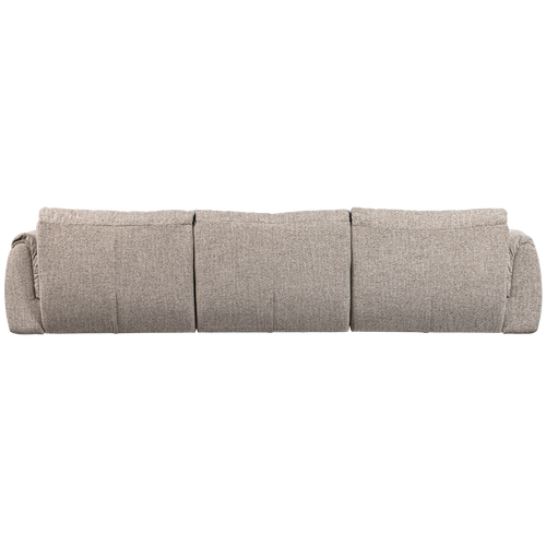 WOOOD 3-zits bank Baggy - Geweven Stof - Naturel Melange - 81x309x101 - vtwonen shop