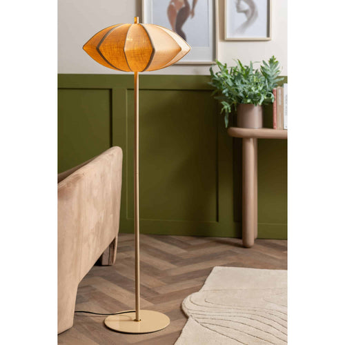 Leitmotiv vloerlamp Paris Disc - beige - Ø50cm