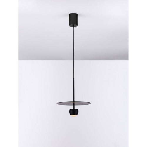 Nova Luce EDEM Hanglamp voor plafond, zandkleurig zwart, LED, 8W, 590lm, 3000K