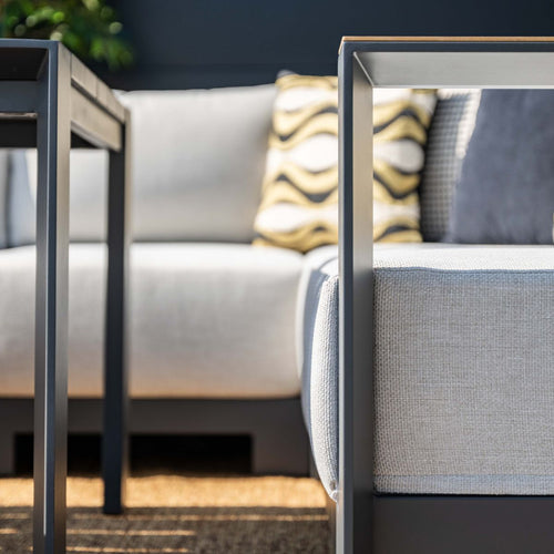 Garden Impressions Loungebank Malakka 4-delig - taupe