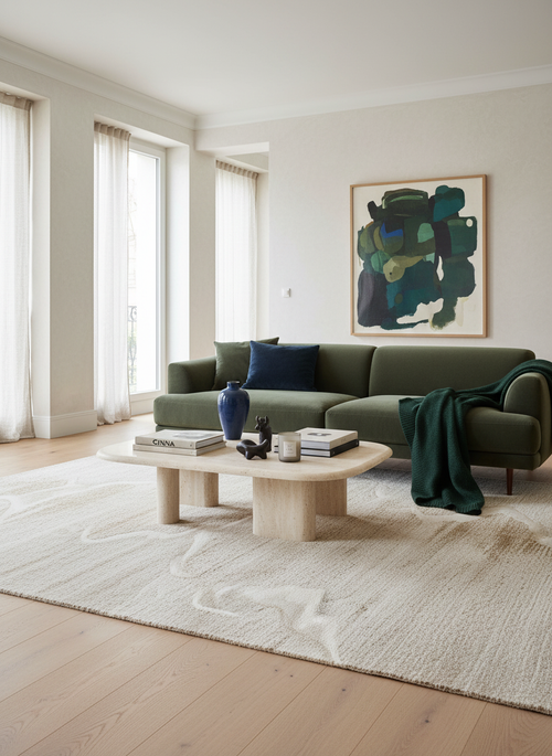 AFK Living vloerkleed Scia - Zacht comfort voor elke dag en OEKO-TEX® Standard 100 gecertificeerd. - beige - 160x230 cm