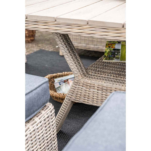 Garden Impressions lounge dining set Nova mystic grey - 8-delig
