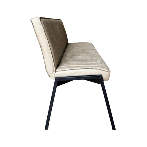 Starfurn Eetkamerbank Tivoli - Beige Leer - 185x56x88cm