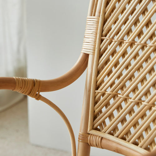 Tikamoon Marius - Rotan armstoel - Naturel - vtwonen shop