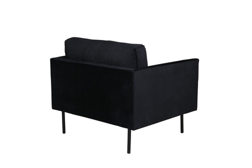 BRAM Fauteuil Rowen - Zwart - vtwonen shop