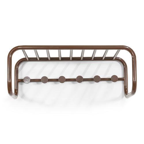 Spinder Design kapstok Retro Kapstok - Chocolate Brown - 6 haken - vtwonen shop