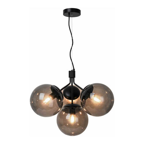 Nordlux Ivona Hanglamp - 4-lichts E27 - Zwart