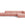 Cosmopolitan Design rechter hoekbank Arendal 5-zits, chenille, roze - 166x341x70cm