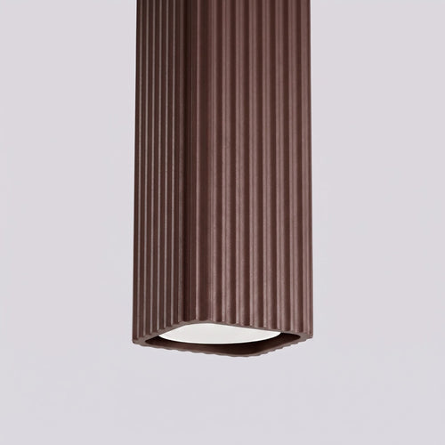Sollux Lighting Hanglamp RAYO 1 bruin - 8x8x118cm