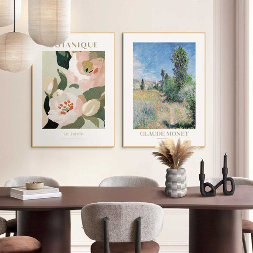 Reinders schilderijen set Monet tuin bundel - 70x50cm