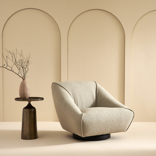 Signature - HENRY Fauteuil - Grijs - 91x88x67 cm