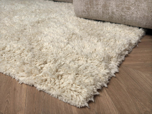Interieur05 vloerkleed Pilo - hoogpolig - ivoorwit - 80 x 150 cm