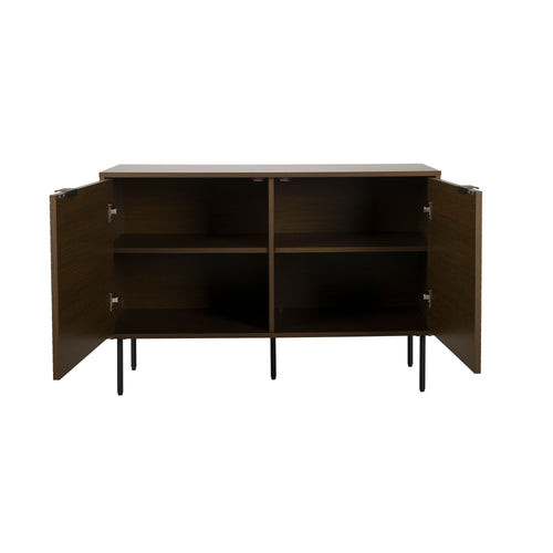 Housecraft Living Cabinet Flux Low Smoked Oak - Bruin