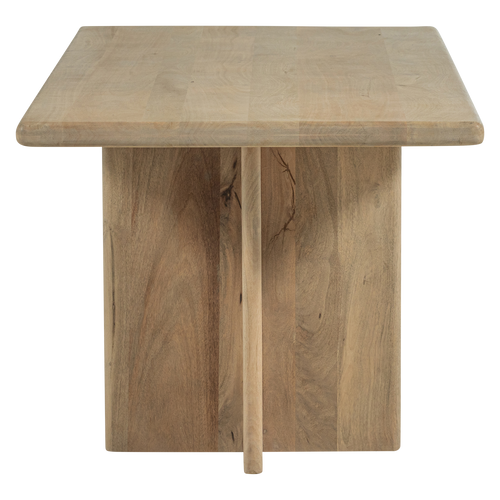 WOOOD eettafel 180 cm Ato - Mangohout - Naturel - 76x180x90