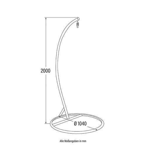 Home Deluxe Opknoping stoel frame ONE - vtwonen shop