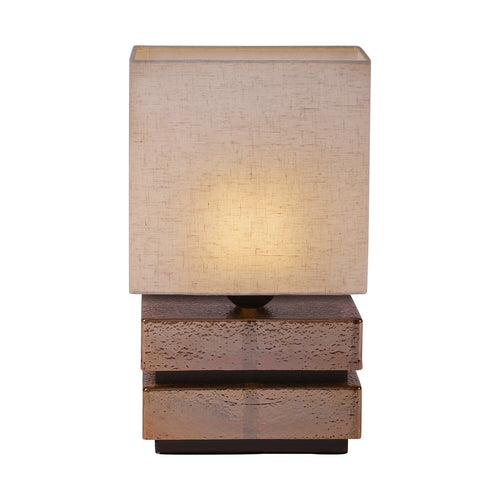 Atmooz tafellamp Burnaby - beige - 21 x 11 x H 36 cm - E27
