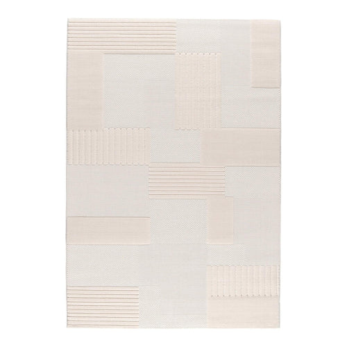 AFK Living vloerkleed Jules - reliëfeffect - beige - 160 x 230 cm