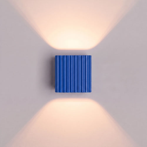 Sollux Lighting Wandlamp RIFF ultramarijn Gx53 - 10x12x6cm