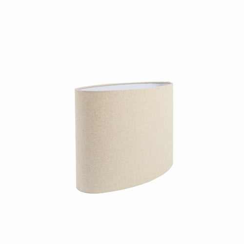 Light & Living lampenkap Linen - bruin - 45x21x32cm