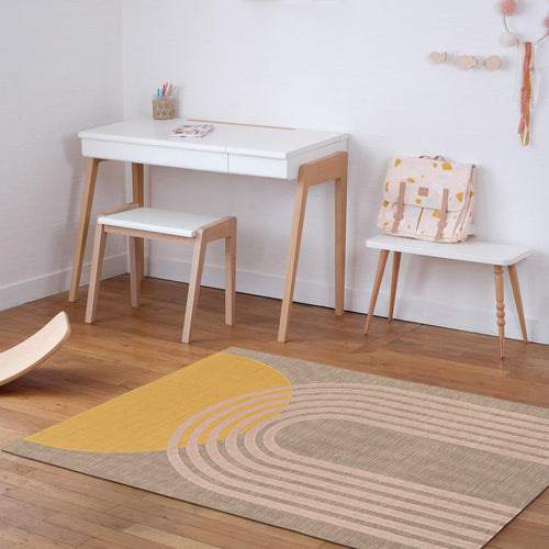 AFK Living vloerkleed Radiant - voor binnen en buiten - roos - 200 x 290 cm