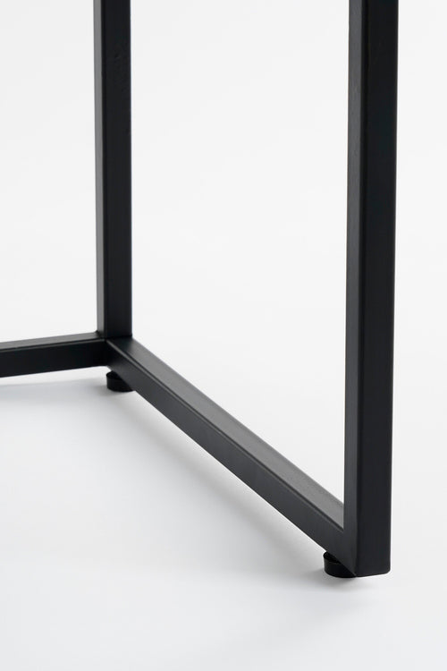 Mica Decorations Clifton Opbergkast met Deuren - L38 x B35 x H90 cm - Metaal - Zwart - vtwonen shop