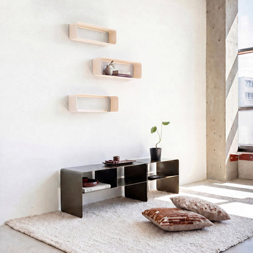 Kare Design Wall Shelf Lounge 58cm creme