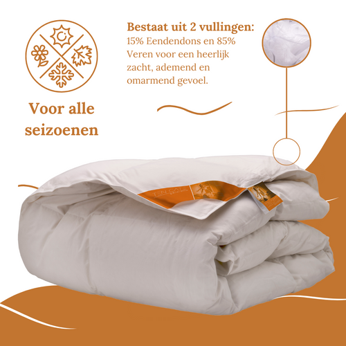 Ten Cate dekbed - all year met dons - 200x220