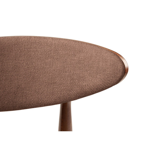 Set van 2 stoelen Rina chenille donkerroze - 48x47.5x79cm