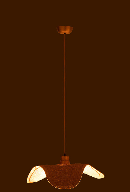 J-Line hanglamp Moonj - jute - naturel - small