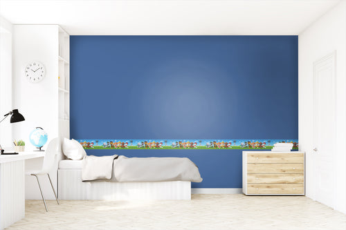 Sanders & Sanders zelfklevende behangrand PAW patrol blauw en groen - 500 x 14 cm - 600027