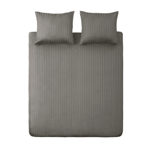 Ten Cate dekbedovertrek - 100% katoensatijn - 240x200/220 - taupe - vtwonen shop