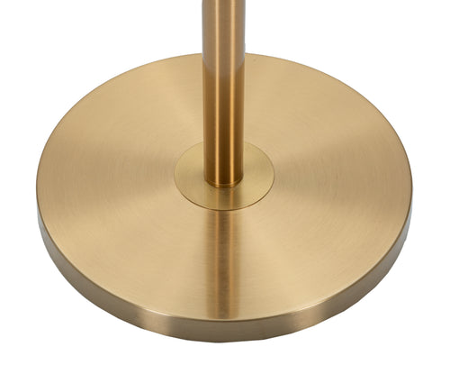 Mauro Ferretti vloerlamp - Ø 41x160 cm - wit/goud