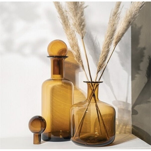 FurniLux Vaas Dio Large - Brown - 17x17x40cm - vtwonen shop