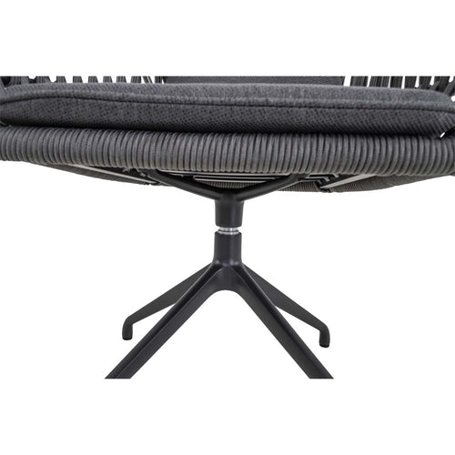 Lesli Living bistrostoel Aspetto - grijs - 61x67x74,5cm