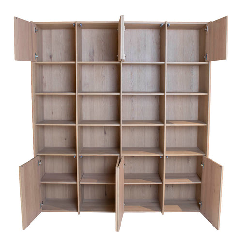 DÉJA Living Wandkast Soria - Naturel Eiken - 180x40x200cm