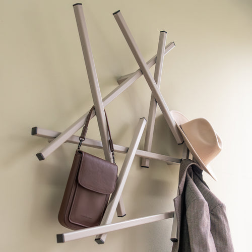 Spinder Design kapstok Matches XS - Silky Taupe - 7 haken