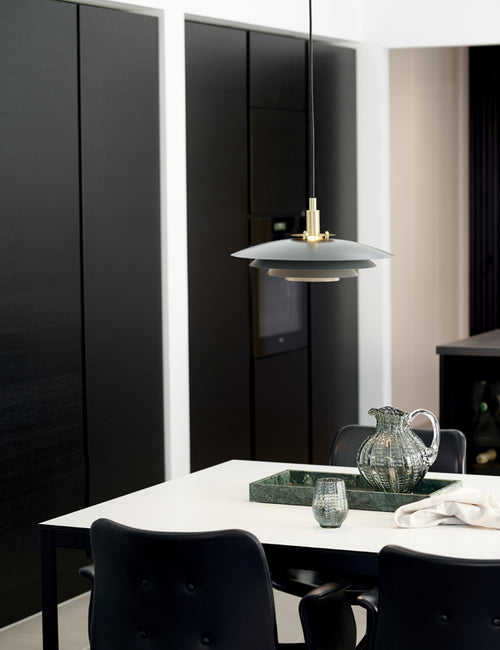 Nordlux Bretagne Hanglamp - Ø38cm - G9 - Grijs