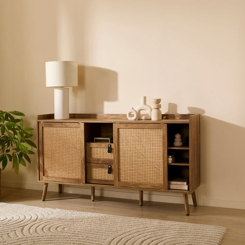 Calicosy - PALMO Buffet - Licht hout - 140x39x80 cm