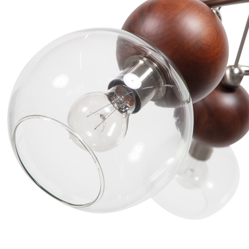 BePureHome hanglamp Babble 3 Bollen - Glas - Bruin - 60x90x90 - vtwonen shop