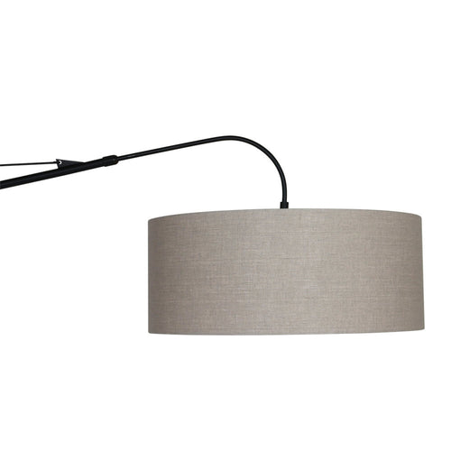 Steinhauer wandlamp elegant - 1 lichts - 120x 56 cm - zwart grijs
