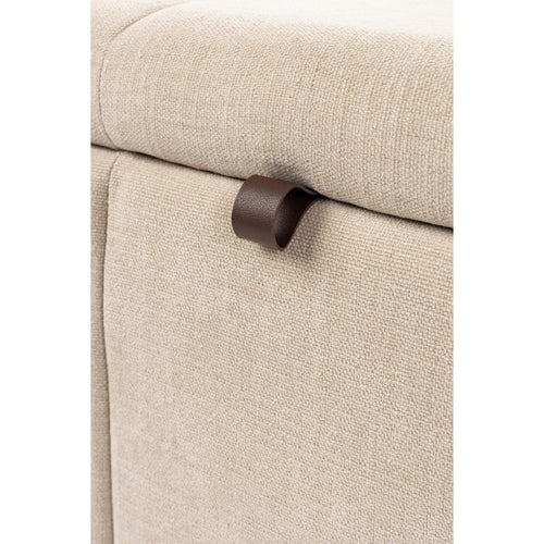 Zuiver Puffy Opbergbank Beige L
