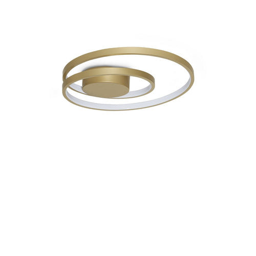 Ideal Lux OZ Geïntegreerde LED-plafondlamp, messing, 4350lm, 3000K