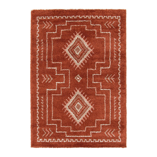 AFK Living vloerkleed  Sierra - shaggy - rood - 160 x 230 cm