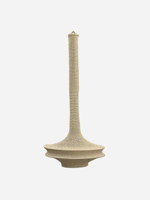 NOA MAY Hanglamp Lola - beige - katoen - Ø 40 x h 85 cm (small)