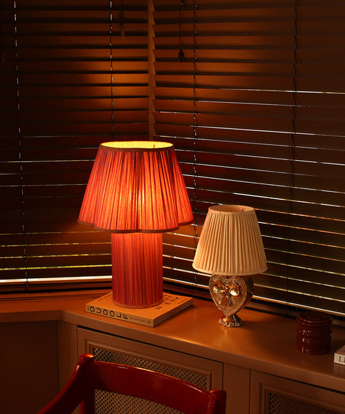 Doing Goods Myra Lamp Brons - Groot 18 x 40 x 57 cm - Zijde/ Viscose - vtwonen shop