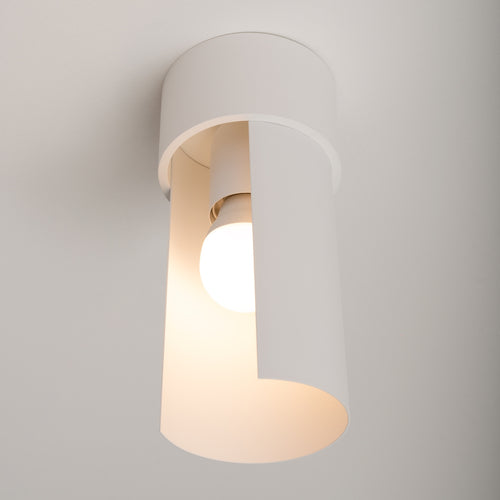 Sollux Lighting Plafondlamp FLASH wit - 10x10x21cm