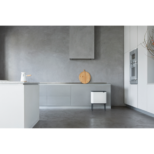 Brabantia Bo Touch Bin, met 3 binnenemmers, 3 x 11L - White