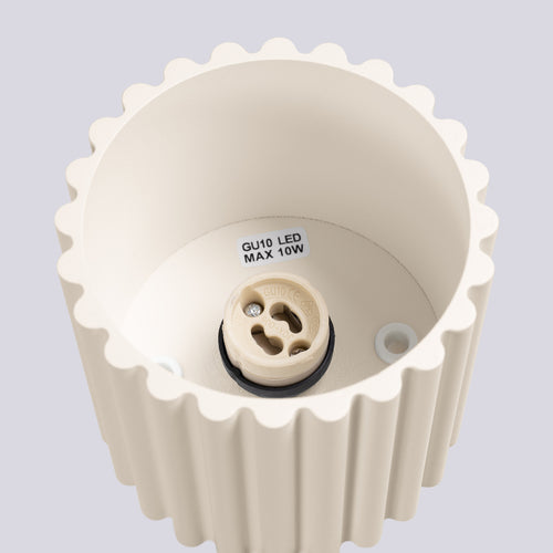Sollux Lighting Plafondlamp AURA 1 beige GU10 - 10x10x10cm