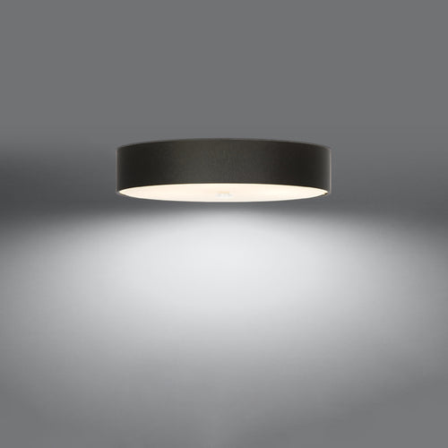 Sollux Lighting Plafondlamp SKALA 60 zwart - 60x60x16cm