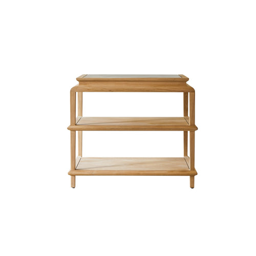 Tikamoon Wastafelmeubel van massief teak 95 cm - Naturel